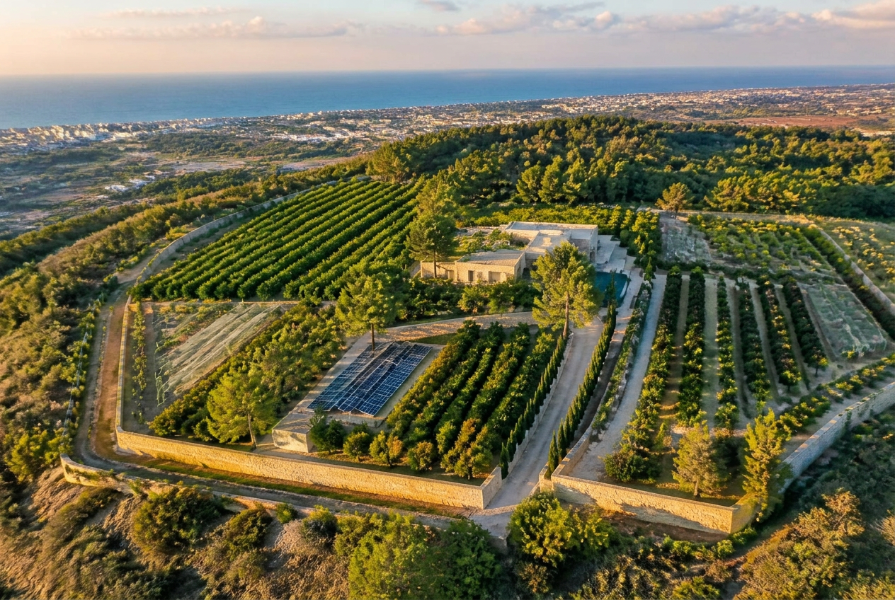 22-Dunam Working Farm for Sale in Bustan HaGalil, Western Galilee